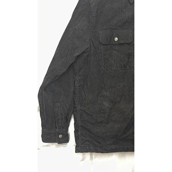 H&M Black Corduroy Jacket Men’s Sz L - Picture 9 of 11